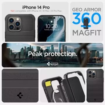 Spigen Geo Armor 360 Mag Magsafe iPhone 14 Pro Black