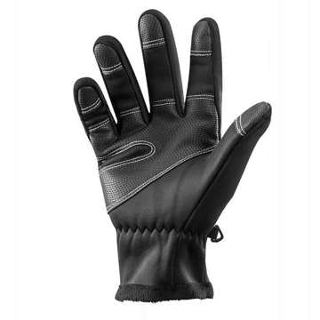 Športové cyklistické rukavice XL RockBros vetruodolné cyklistické rukavice pre telefón S091-4BK-XL čierne