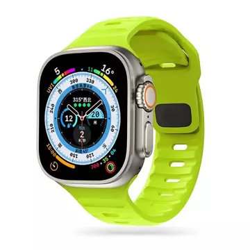 Športový remienok IconBand Line pre Apple Watch 4 / 5 / 6 / 7 / 8 / SE (38 / 40 / 41 mm) Lime