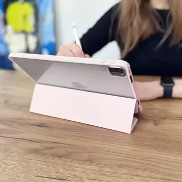 Stojanové puzdro na tablet Smart Cover puzdro na iPad Pro 12,9 '' 2021 s funkciou stojana zelené