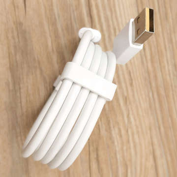 Super rýchly kábel Oppo DL136 Supervooc USB na USB-C typu C 65 W 1 m biely