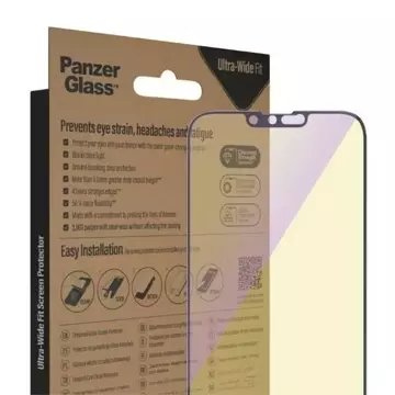 Szkło PanzerGlass Ultra-Wide Fit pre iPhone 14 Plus / 13 Pro Max 6,7" Ochrana obrazovky Antibakteriálne Jednoduché zarovnanie Zahrnuté Anti-modré svetlo 2793