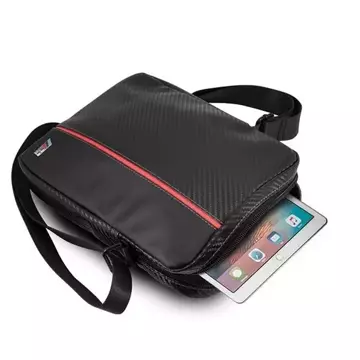 Taška BMW BMTB8CAPRBK Tablet 8" čierna / čierna Carbon / Red Stripe