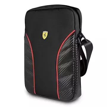 Taška Ferrari FESRBSH10BK Tablet 10" čierna / čierna Scuderia