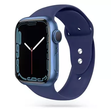 Tech-protect iconband apple watch 4/5/6/7/8/se/ultra (42/44/45/49 mm) polnočná modrá