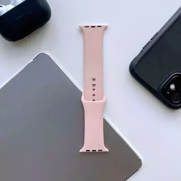 Tech-protect iconband apple watch 4 / 5 / 6 / 7 / 8 / se / ultra (42 / 44 / 45 / 49 mm) ružový piesok