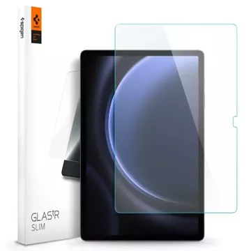 Tenké tvrdené sklo Spigen Glas.tR pre Samsung Galaxy Tab S9 FE Plus 12.4 X610 / X616b číre