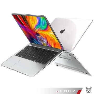 Tvrdé puzdro Alogy pre Apple MacBook Air 13 M1 2021 Transparent