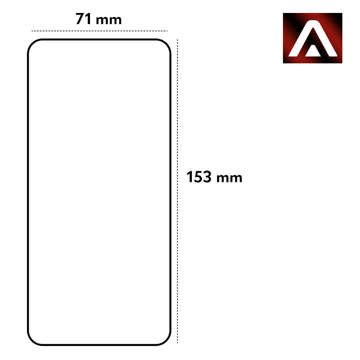 Tvrdené sklo 9H Alogy Full Glue pre puzdro Samsung Galaxy S22 Plus Black