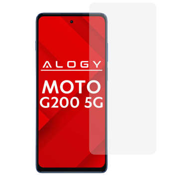 Tvrdené sklo 9H Alogy na ochranu displeja pre Motorola Moto G200 5G