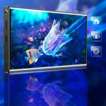 Tvrdené sklo Glastify UVTG 2-PACK pre Samsung Galaxy S23 Ultra Clear