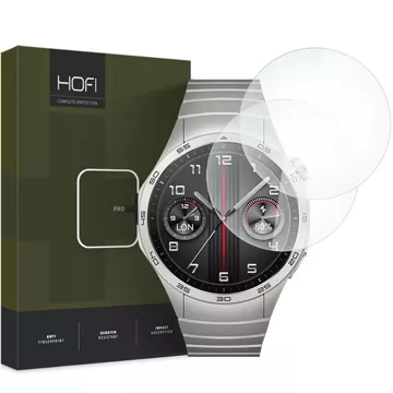 Tvrdené sklo Hofi Glass Pro 2-Pack pre Huawei Watch GT 4 (46 mm) Číre