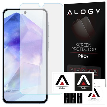 Tvrdené sklo pre Samsung Galaxy A35/A55 5G Ochranné sklo na displej 9H Alogy Pro