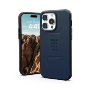 UAG Civilian Magsafe puzdro - ochranné puzdro pre iPhone 15 Pro Max (kachna)