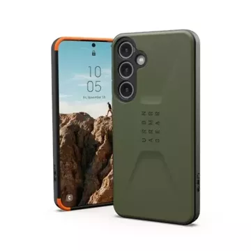 UAG Civilian puzdro - ochranný kryt pre Samsung Galaxy S24 Plus 5G (olivový)