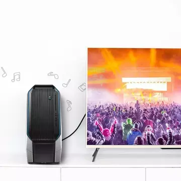 UGREEN Jednosmerný kábel DisplayPort na HDMI 4K 30 Hz 32 AWG 2 m čierny (DP101 10202)