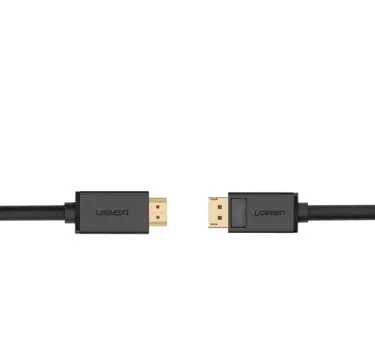 UGREEN Jednosmerný kábel DisplayPort na HDMI 4K 30 Hz 32 AWG 2 m čierny (DP101 10202)