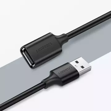 UGREEN predlžovací adaptér USB 2.0 0,5 m čierny (US103)