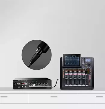 UGREEN predlžovací kábel audio kábel kábel mikrofónový XLR (samica) - XLR (samec) 2 m (AV130)