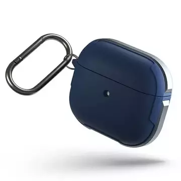 UNIQ Ochranné puzdro na slúchadlá Valencia Case pre Apple AirPods 3 modré/modré Antimikrobiálne