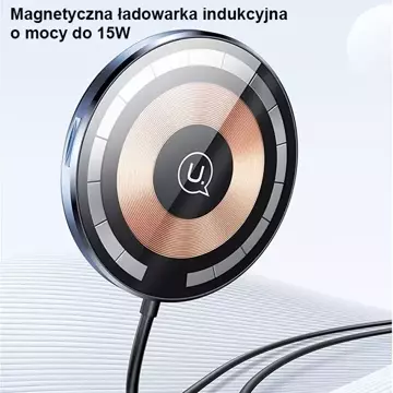 USAMS US-CD164 15W 2v1 Magnetický indukčný držiak na ventilačnú mriežku banner CD164DZ02