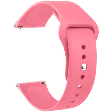 Univerzálny remienok Sport Alogy Strap pre 20mm inteligentné hodinky Pink Sand