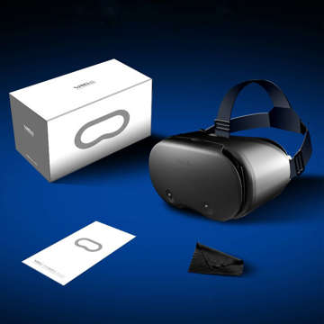 VR okuliare 3D okuliare VRG PRO X7 virtuálna realita pre telefón 5-7" Android iOS Black