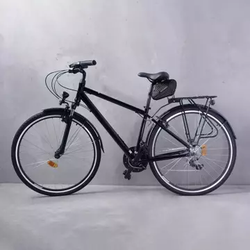 Vodotesný vak na bicykel Wozinsky 1,5 l čierny (WBB27BK)