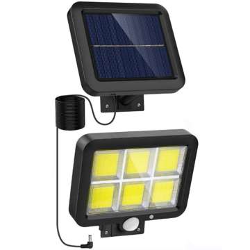 Vonkajšia solárna lampa Alogy Solar Lamp so 120 COB senzorom