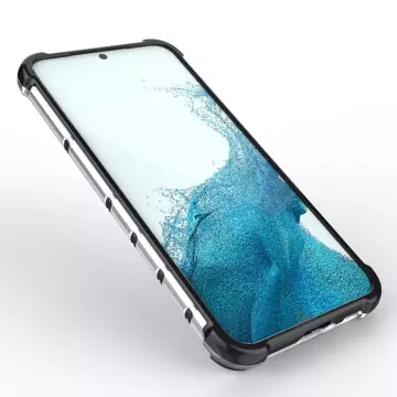 Voštinové puzdro pre Samsung Galaxy S23 pancierový hybridný kryt čierny