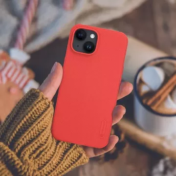 Vystužené puzdro Nillkin Super Frosted Shield Pro pre iPhone 15 Pro - čierne