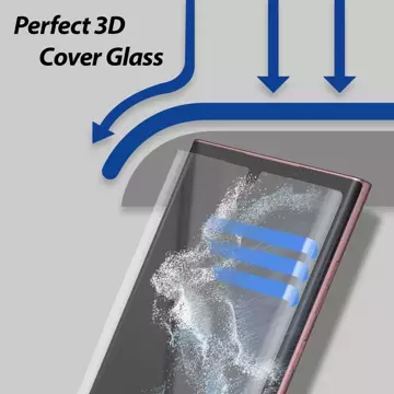 Whitestone DG Náhradné tvrdené sklo pre Samsung Galaxy S22 Ultra