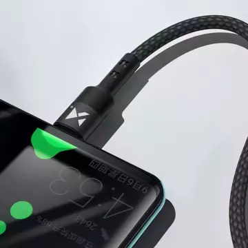 Wozinsky kábel USB Type C kábel - USB Type C Power Delivery 18W 1m čierny (WUC-PD-CC1B)