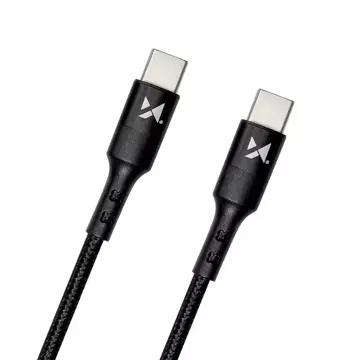 Wozinsky kábel USB Type C kábel - USB Type C Power Delivery 18W 1m čierny (WUC-PD-CC1B)