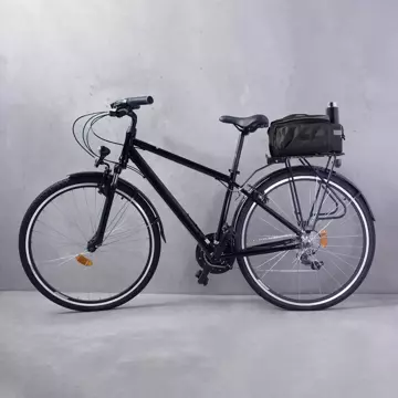 Wozinsky taška na bicykel s popruhom cez rameno 6l čierna (WBB3BK)