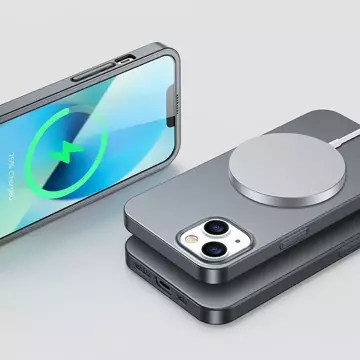 Zadný a predný kryt z tvrdeného skla Joyroom 360 pre iPhone 13 (šedé)