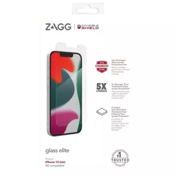 Zagg InvisibleShield Glass Elite - ochranné sklo pre iPhone 13 mini [go]