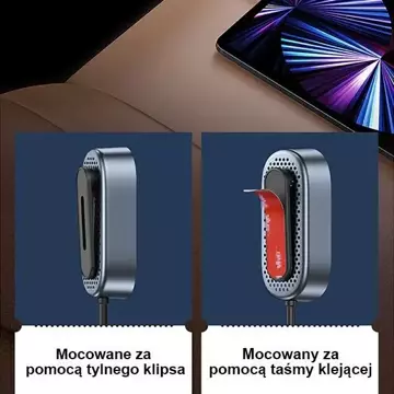 Zaťaženie USAMS. sám. 3xUSB 1xUSB-C 156W čierna/čierna CC161CC01 (US-CC161)