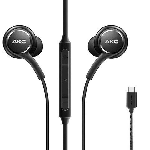 Навушники Samsung AKG by harman EO-IC100BBE USB-C Type C чорні