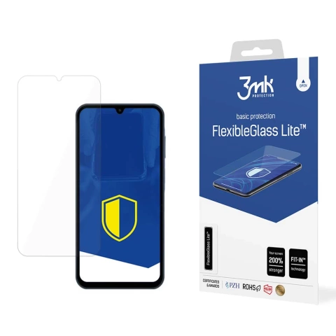 Гібридне скло для Samsung Galaxy A15 5G - 3mk FlexibleGlass Lite™
