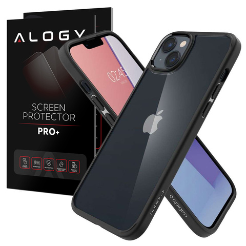 Чохол Spigen Ultra Hybrid для Apple iPhone 14 Plus Matte Black Glass