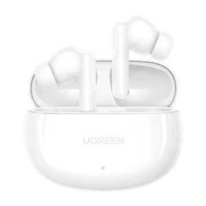 Słuchawki TWS UGREEN WS205 HiTune Hybrid ANC Białe Bluetooth 5.4