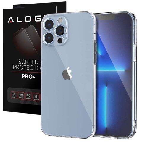 Броньований чохол Alogy Hybrid Case з кришкою камери для Apple iPhone 12 Pro Clear Glass