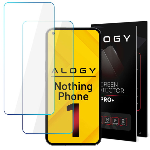 Загартоване скло x2 9H Alogy захисне покриття для екрана Nothing Phone 1