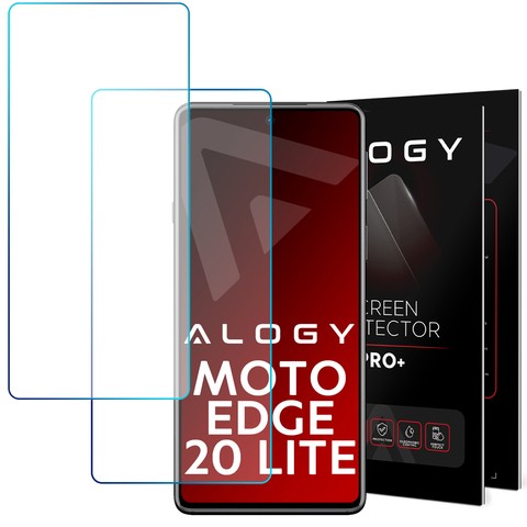 Захисне скло Tempered glass x2 9H Alogy на екран для Motorola Edge 20 Lite