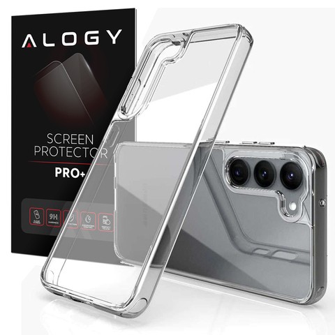 Прозорий чохол Alogy Hybrid для Samsung Galaxy S23 Plus Clear Glass