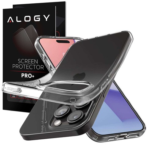 Чохол для iPhone 15 Pro Max Spigen Liquid Crystal Case Захисний чохол для телефону Crystal Clear Glass