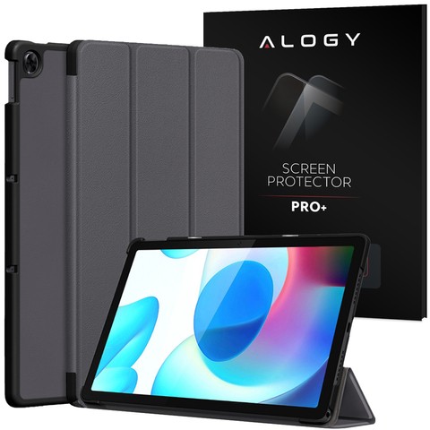 Чохол-книжка Alogy для Realme Pad Grey Glass