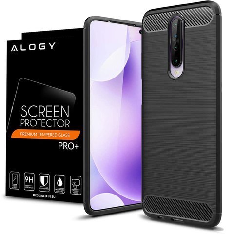 Чохол Alogy Rugged Armor для Xiaomi Redmi K30 / Poco X2 чорний Alogy glass