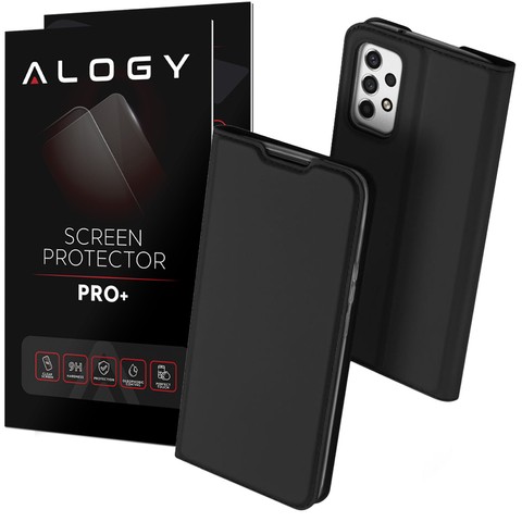 Dux Ducis Skin Pro Flip Protective Case Leather для Samsung Galaxy A53 5G Чорне скло